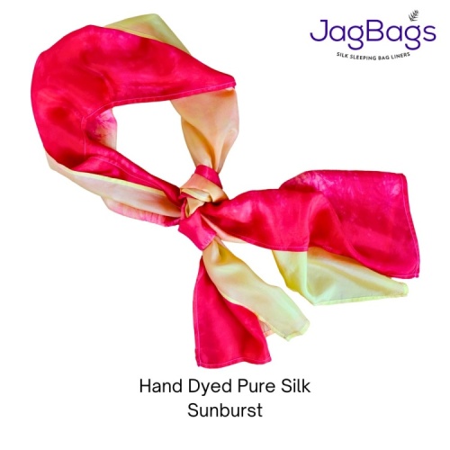 JagBag Long Silk Scarf - Sunburst